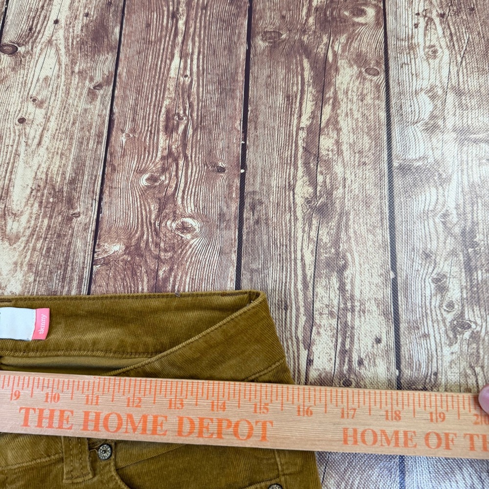 Cabi 3197 Skinny Corduroy Pants Womens size 4 Brown Stretch Casual - Picture 5 of 9